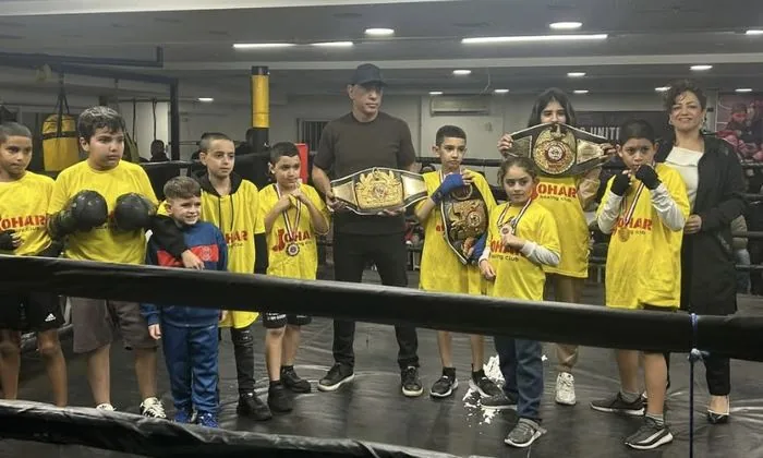 Champs United tournament awards ceremony, fighters receiving recognition